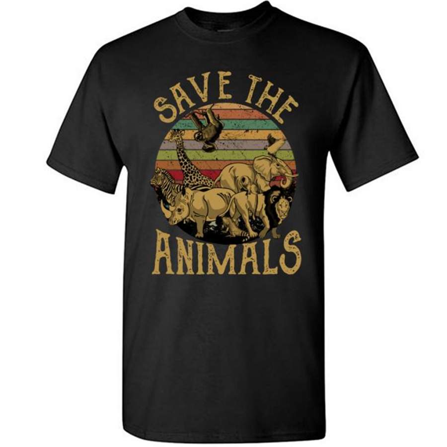 Save The Animals – Gildan Short Sleeve Shirt