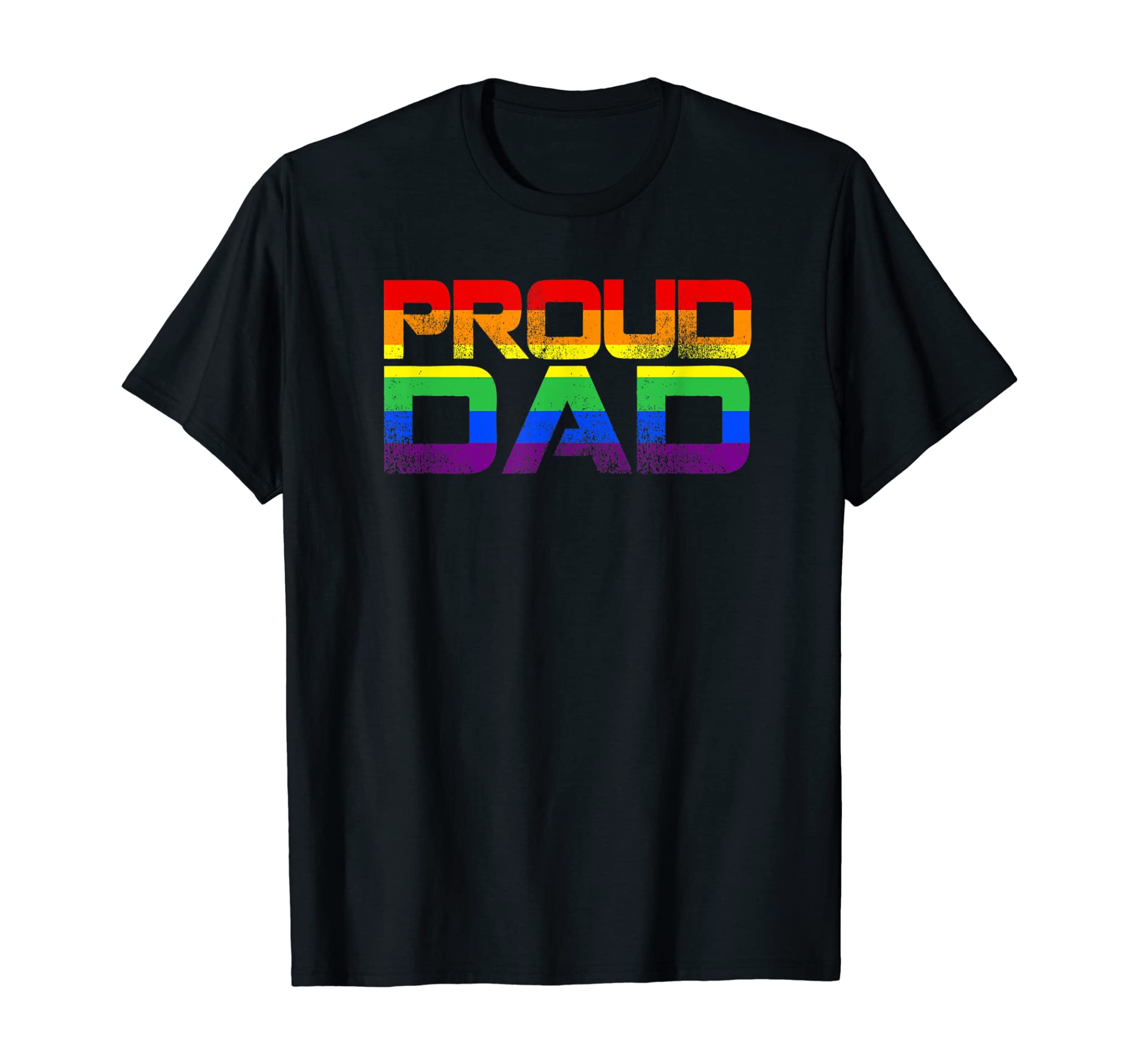 Gay Pride Shirt Proud Dad Lgbt Parent T-Shirt Father’S Day T-Shirt