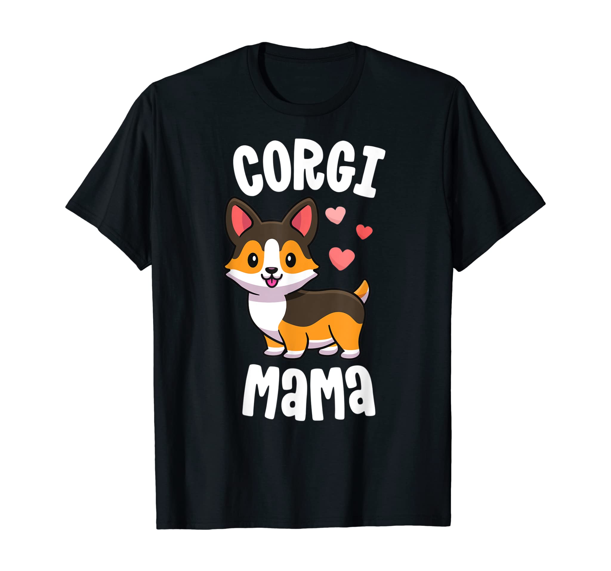 Corgi Mom Shirts For Women Dog Mama Red Tricolor Corgi