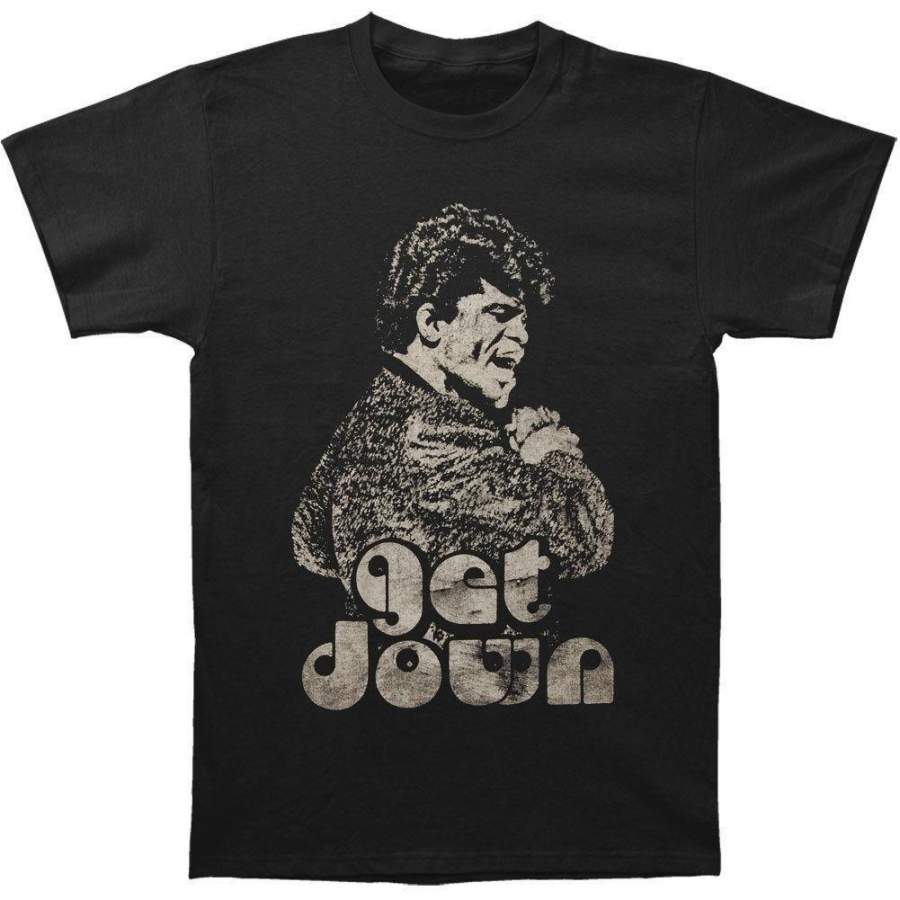 New Fashion James Brown Get Down Black T-Shirt