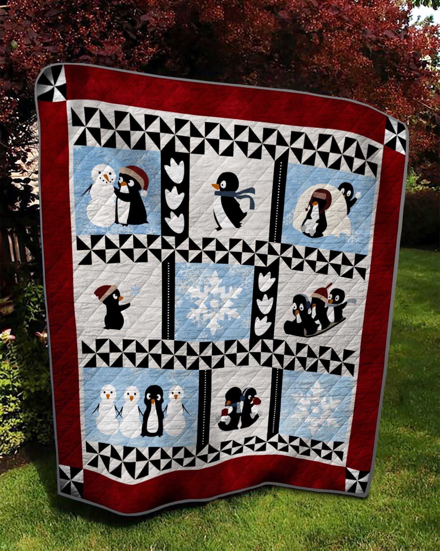 Penguin Quilt Cisqx