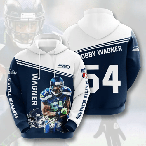 Bobby Wagner Seattle Seahawks 59 Unisex 3D Hoodie Gift For Fans