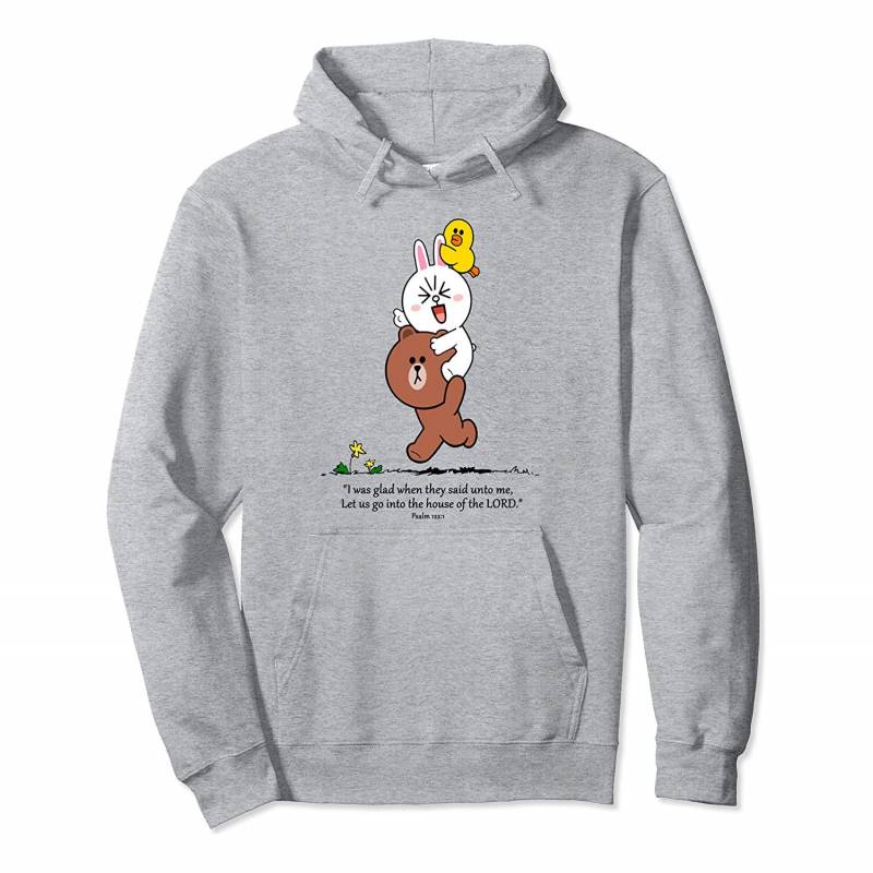 Christian brown bear cony bunny rabbit house of LORD Jesus Pullover Hoodie, T Shirt, Sweatshirt