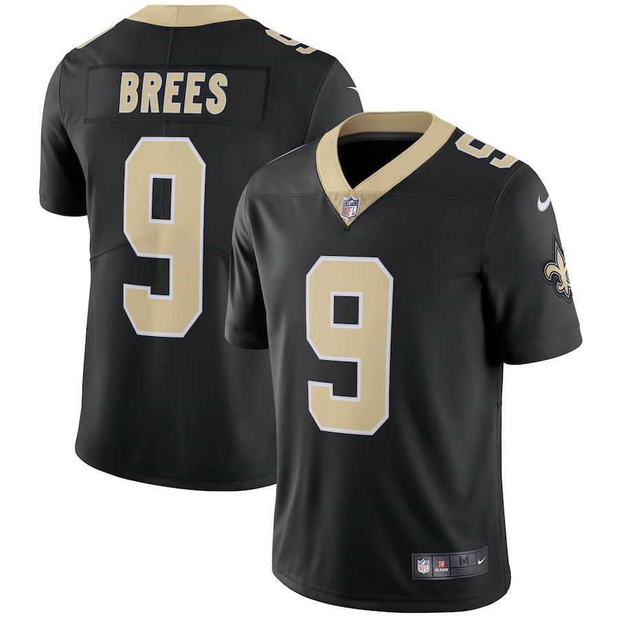 Men’S New Orleans Saints Drew Brees Nike Black Vapor Untouchable Limited Player Jersey