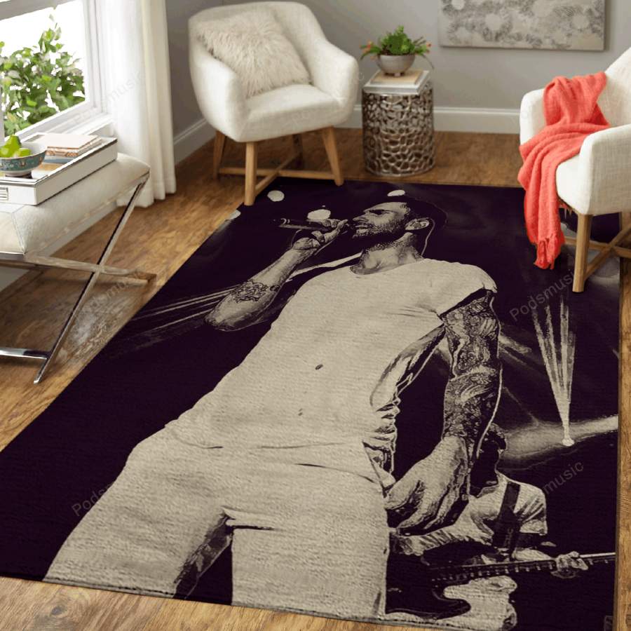 Maroon 5 9 – Music Art For Fans Area Rug Living Room Carpet Floor Decor