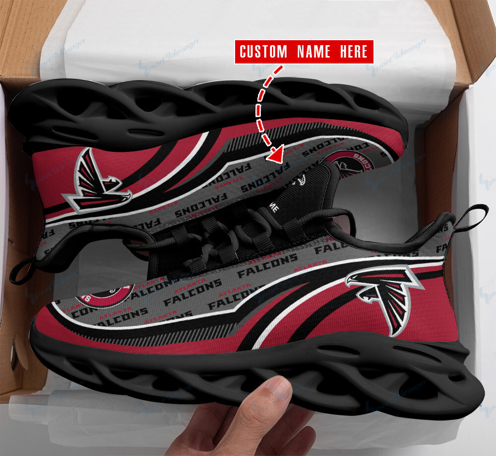 Atlanta Falcons Personalized Yezy Running Sneakers Bb133