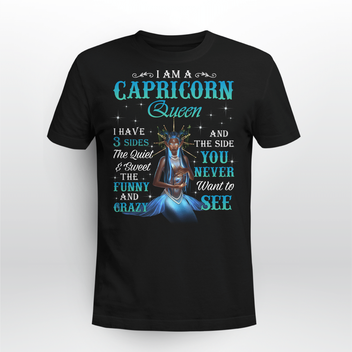 Zodiac Shirt Birthday Gift For Black Girl Zodiac Tshirt I Am A Capricorn Queen Shirt