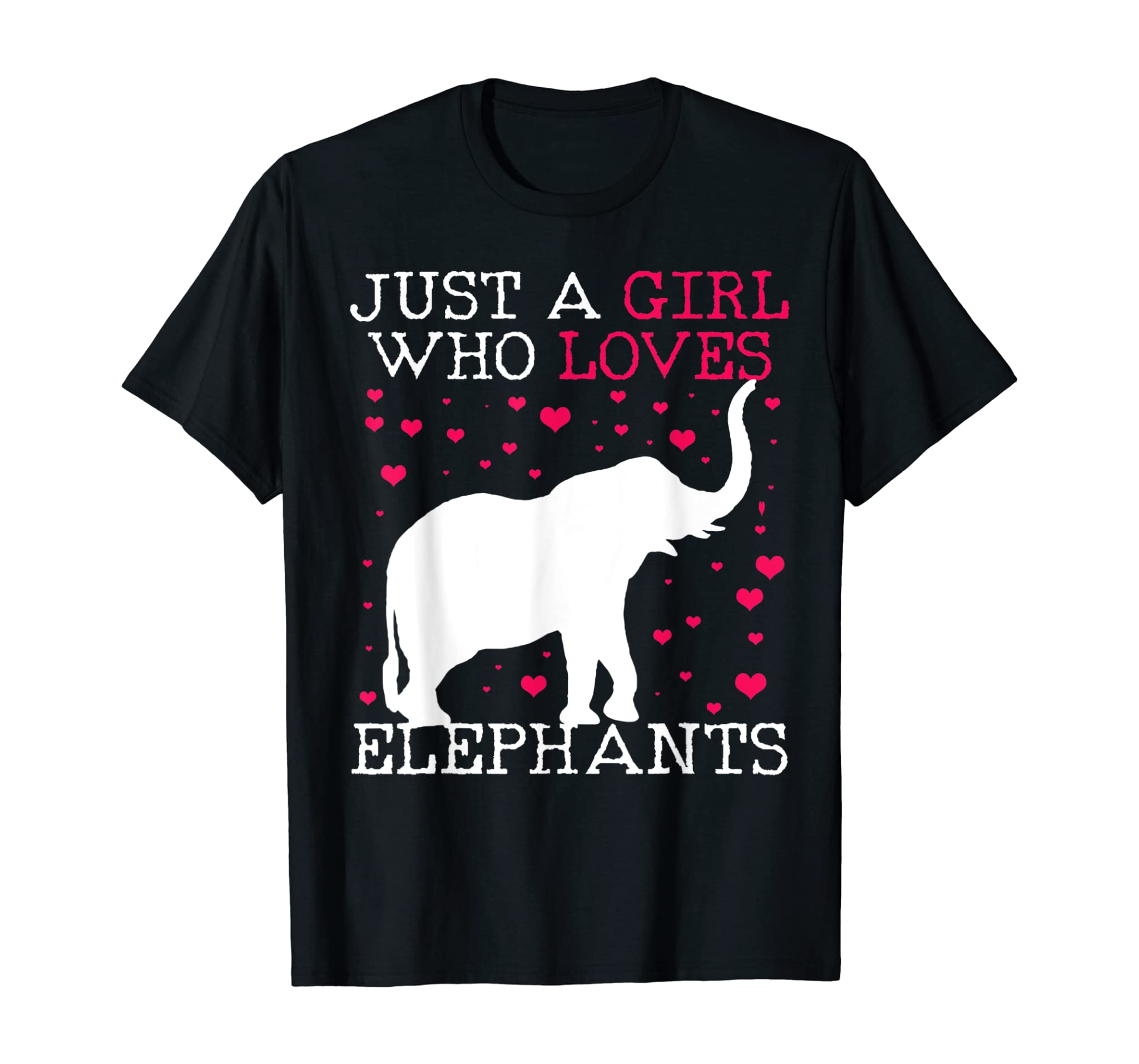 Elephants Elephant Tshirt Just A Girl Who Loves Tee