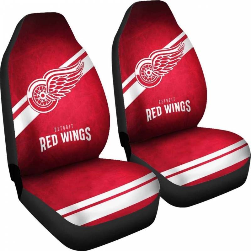 Detroit Red Wings LPH Car Seat Cover (Set of 2) Ver 2