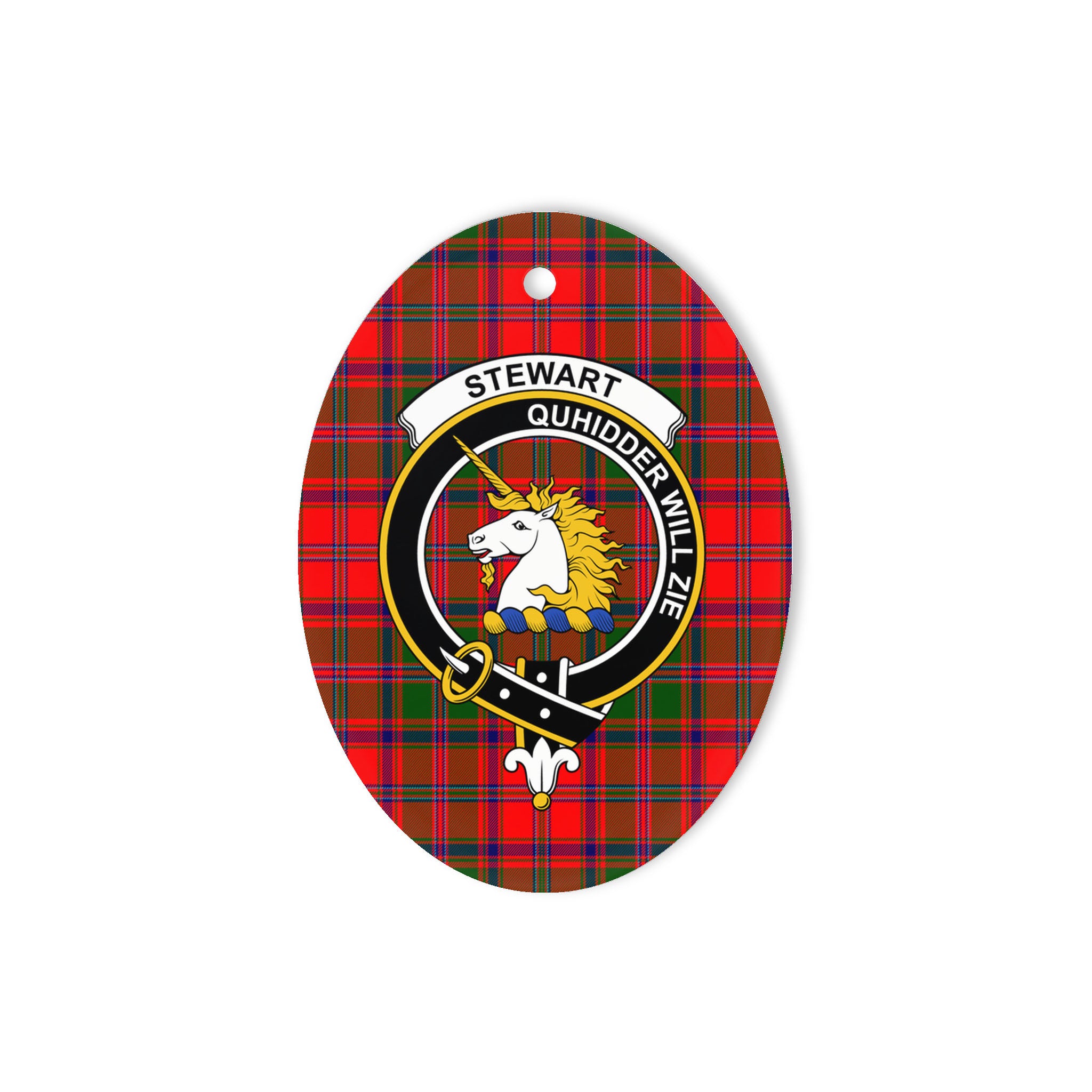 Stewart Of Appin Scottish Clan Plaid Ornament Gift. Christmas Tree Ornament Stewart Of Appin Clan Tartan Ornament Great Christmas Ornaments Gift Oval Ornament