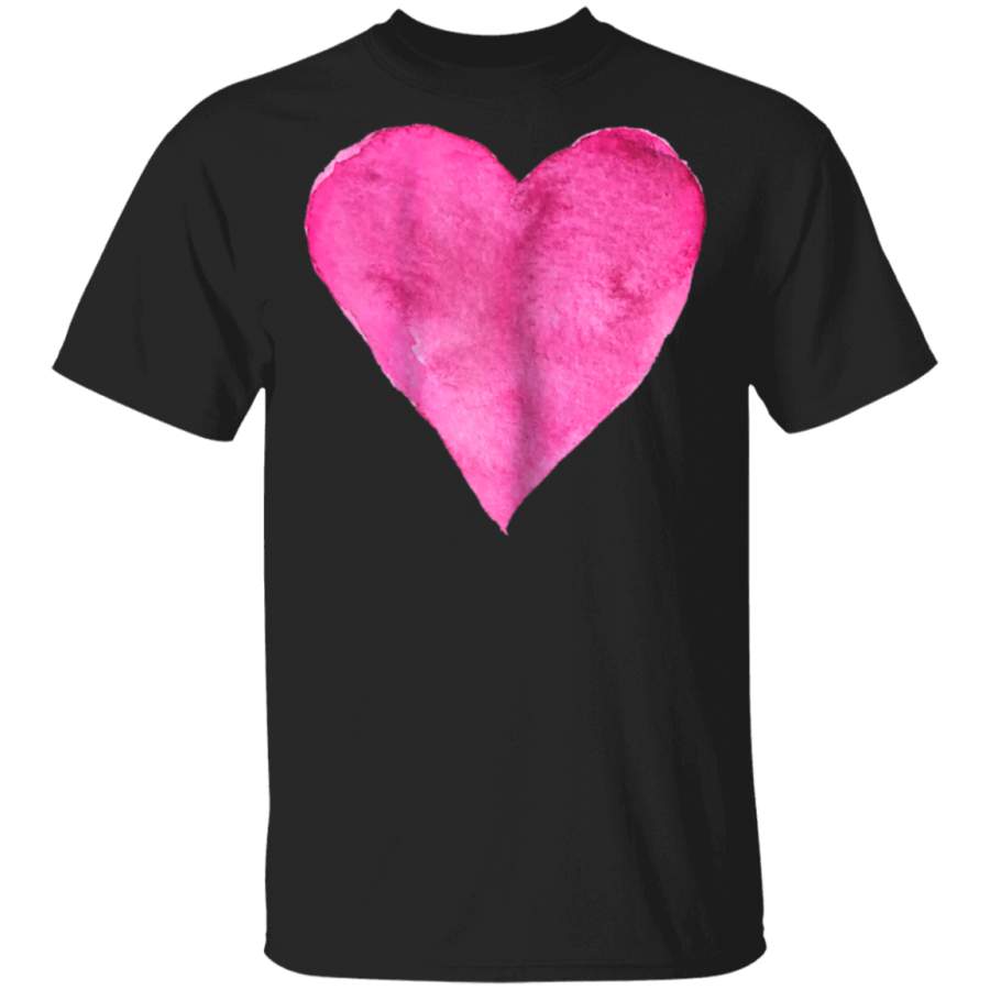 Red and Pink Heart T shirt for women and girls