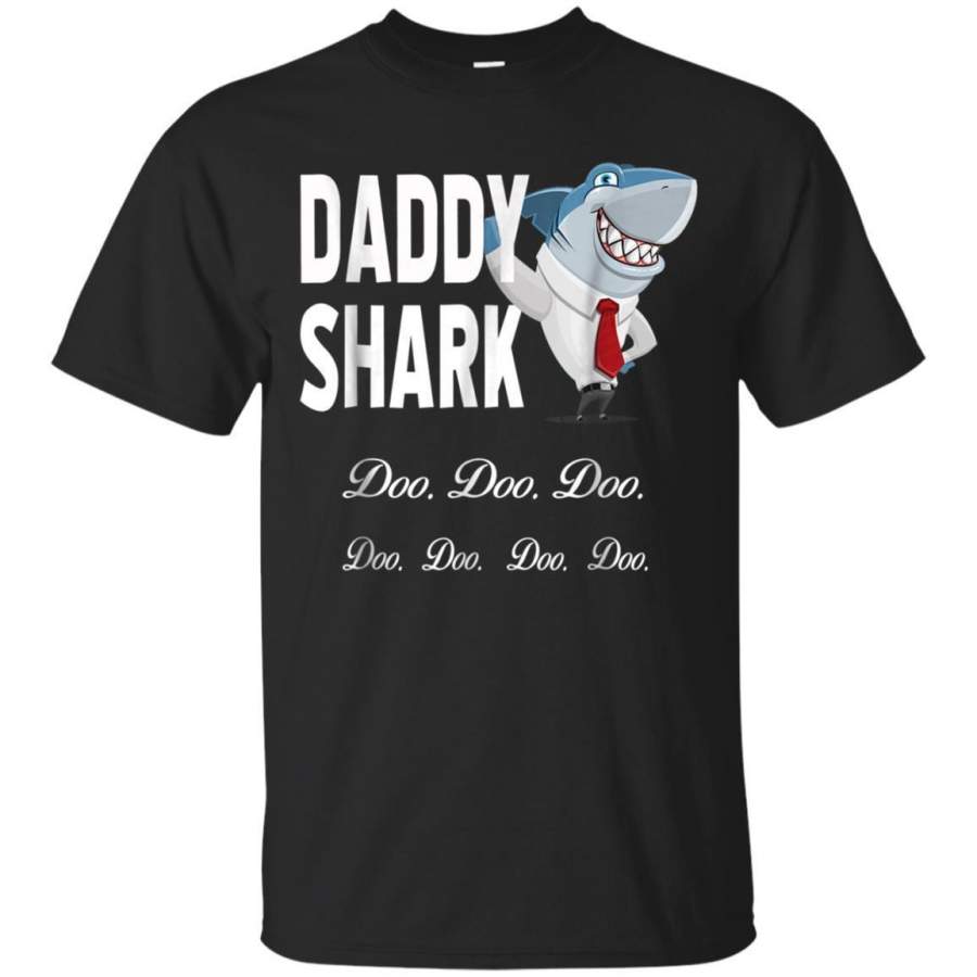 AGR Daddy Shark Baby Mommy Tshirt Doo Family Fathers Day Gift Jaq T-shirt