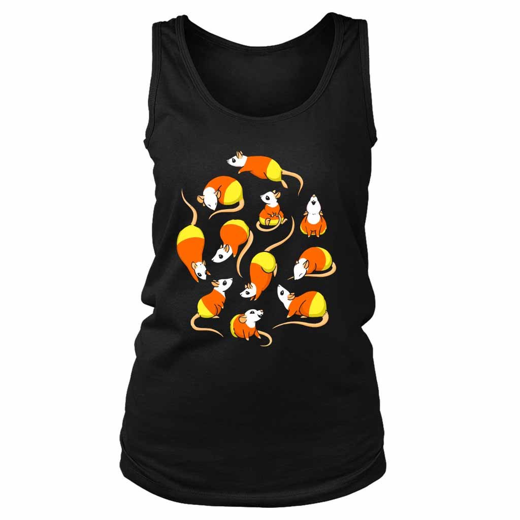 Candy Corn Rats Women’s Tank Top