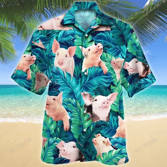 Pig Lovers Gift Hawaiian Shirt Ha22475