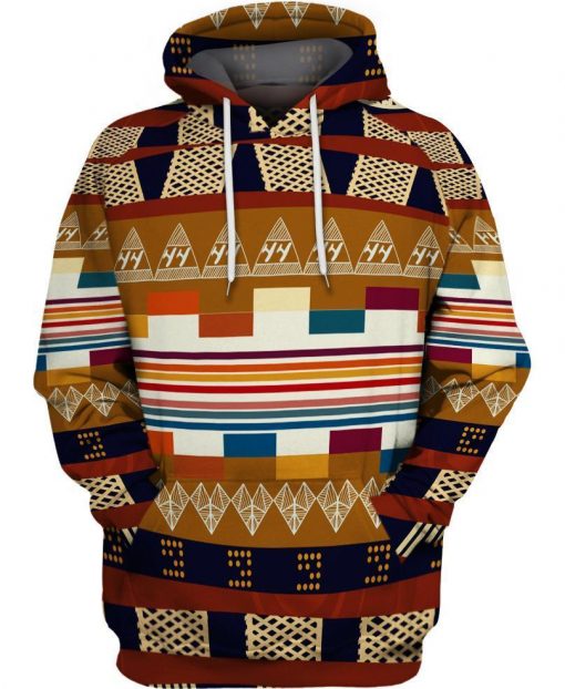 Native American Native Pattern Color All Over Print Shirts For Men And Women