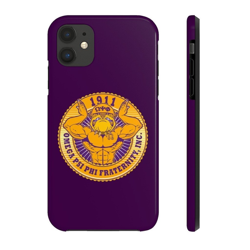 Arica Zone Phone Cases – Bulldog Omega Psi Phi Fraternity Inc Phone Case