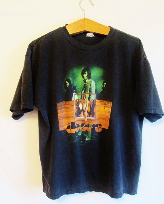 Vintage Retro The Doors Concert shirt