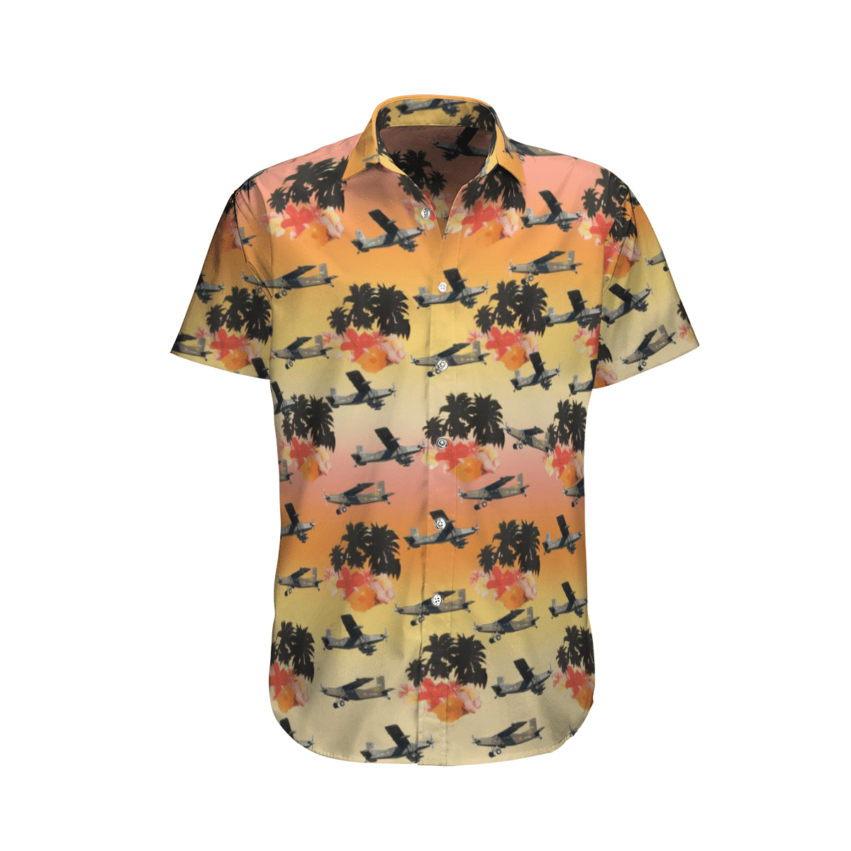 Pilatus French Army Yellow Amazing Design Unisex Hawaii Shirt For Men And Women Ha64165