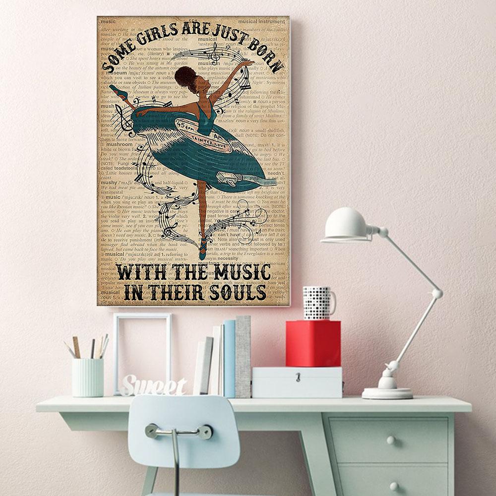 Nice African Custom Canvas Art Cool Afro Art Print Poster Print Black Girl Wall African King Pretty Dorm Room Canvas