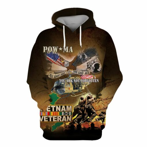 Vietnam Veteran All Gave Some Some Gave All 3D All Over Print Shirts For Men & Women, Happy Veteran Memorial 3D Shirts, Veteran Day