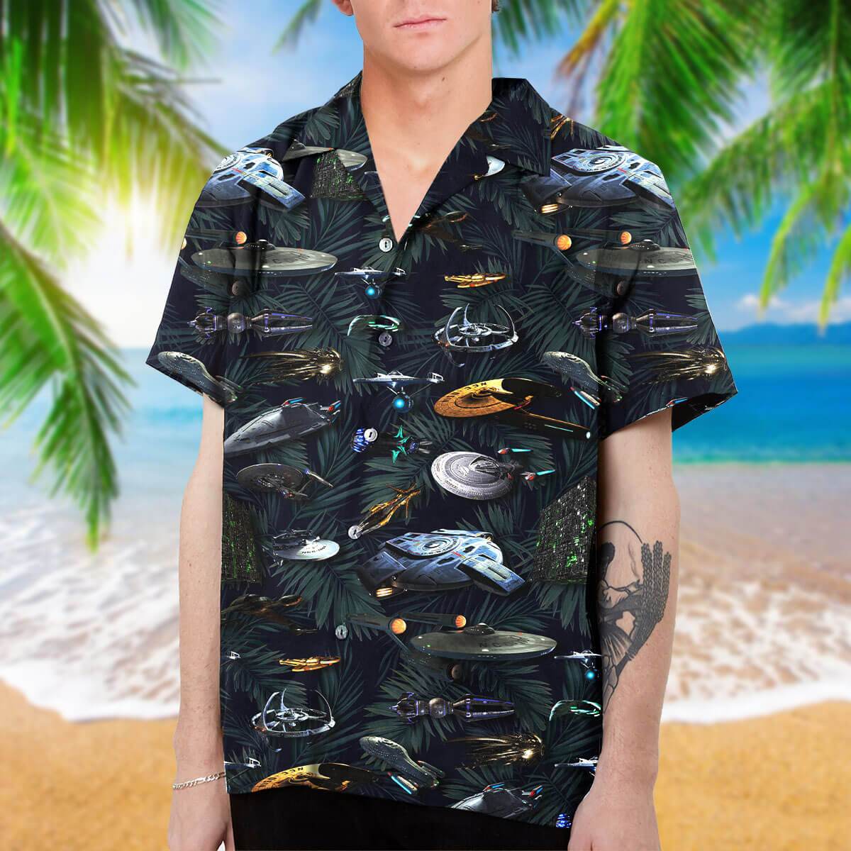 Collection Art Hawaii Shirt And Beach Short Ha30013