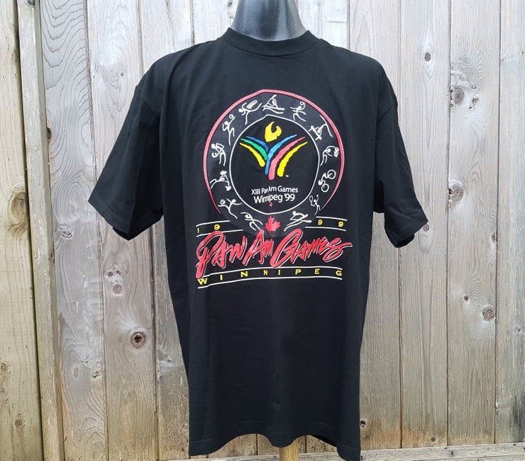 Vintage Xiii Pan Am Games Winnipeg 1999 Deadstock Shirt