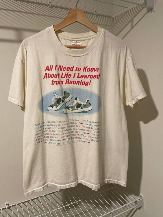 All I Need To Know About Life I Learned From Running T-shirt