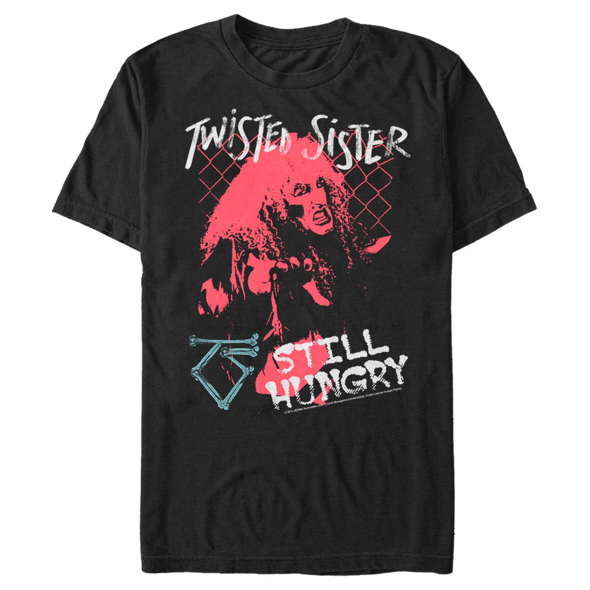 Twisted Sister Men’S Still Hungry  T-Shirt