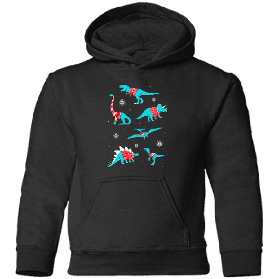 AGR Dinos In Sweaters Toddler Pullover Hoodie