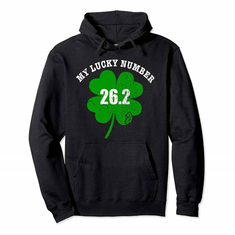 26.2 Lucky Number – St Patricks Day for Marathon Runner Pullover Hoodie