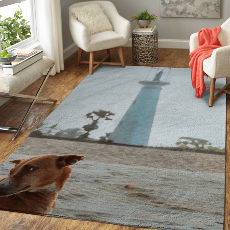 lone puppy – Animals Area Rug Carpet