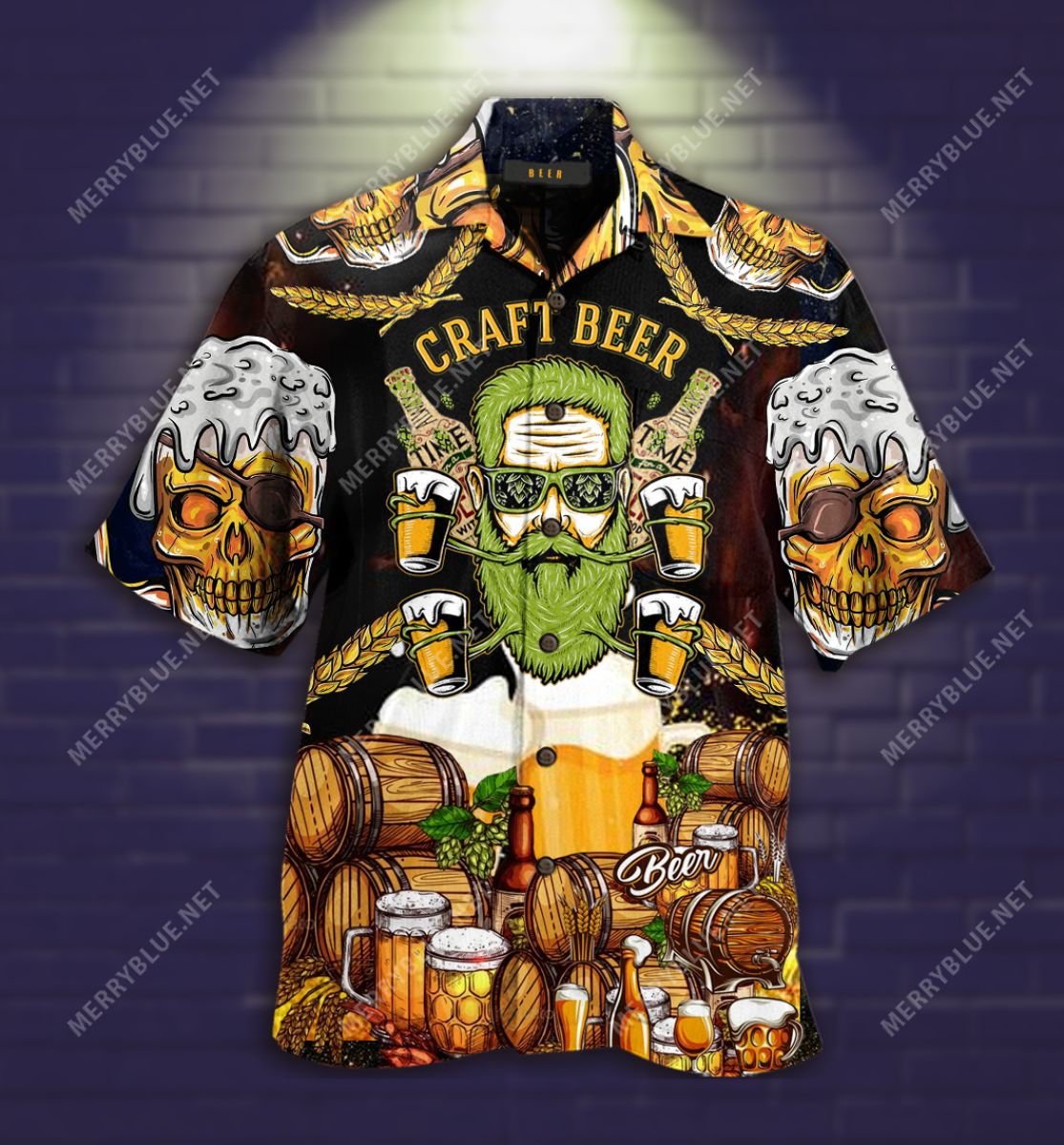 Get Drunk Unisex Hawaiian Shirt Ha58844