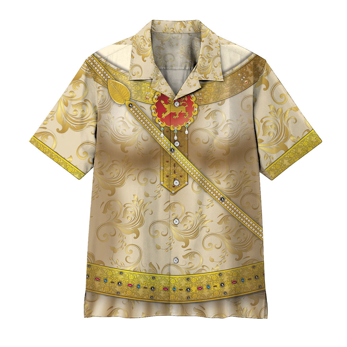 Gearhumans Custom Eleanor Of Aquitaine Hawaiian Shirt Ha110155