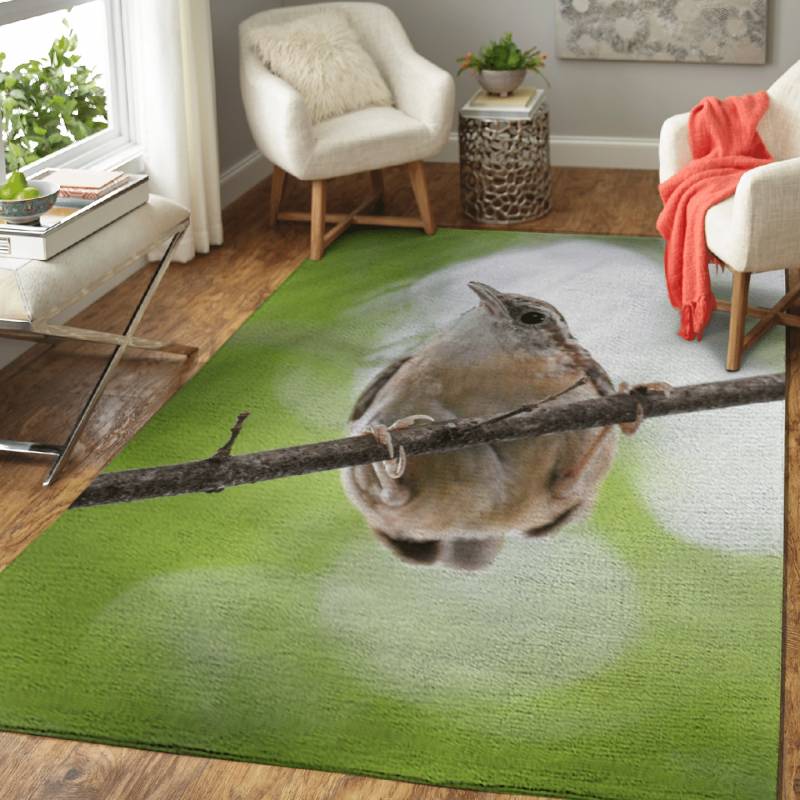 Spring Bird – Animals Area Rug Carpet