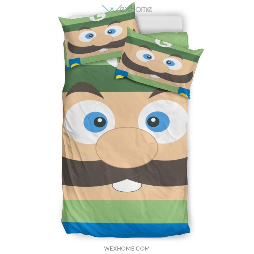 Mario Bedding Set 1 – Duvet Cover And Pillowcase Set – Unique Design Amazing Gift