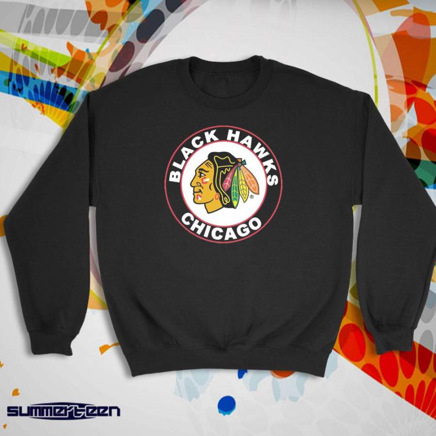 Chicago Blackhawks Club Logo Indiana Women’S Sweatshirt