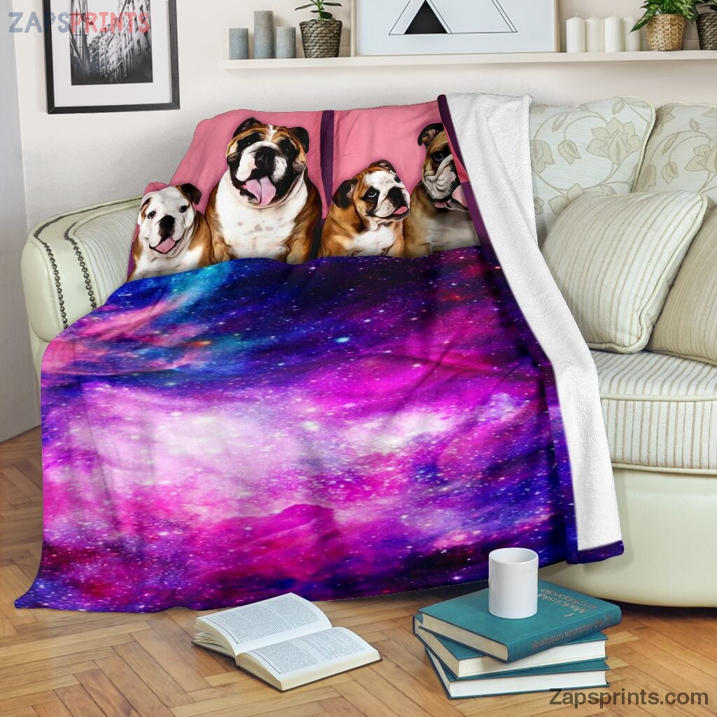 Family Bulldog Blanket – Cool Gift Ideas