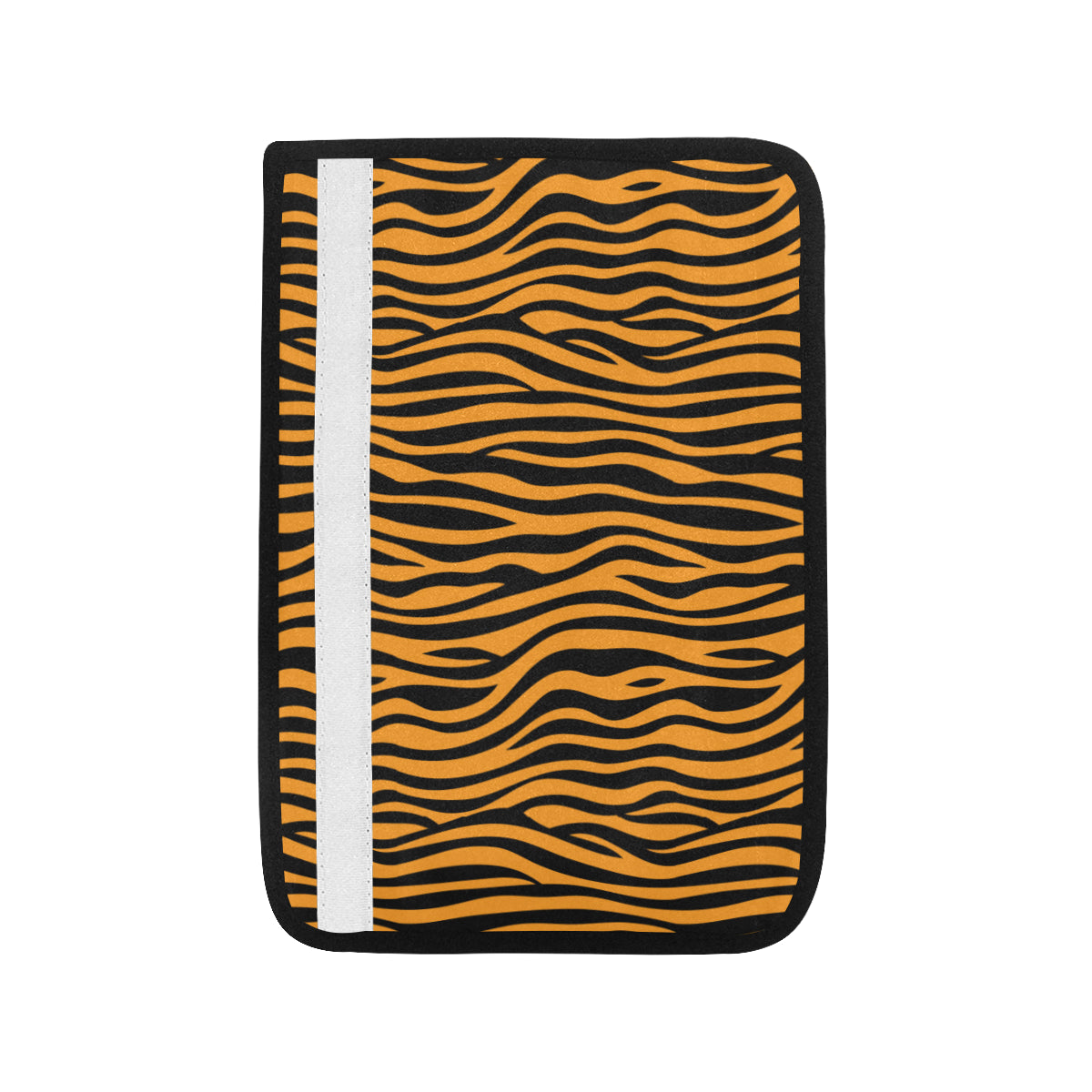 Bengal Tigers Skin Print Pattern Background Car Seat Belt Cover