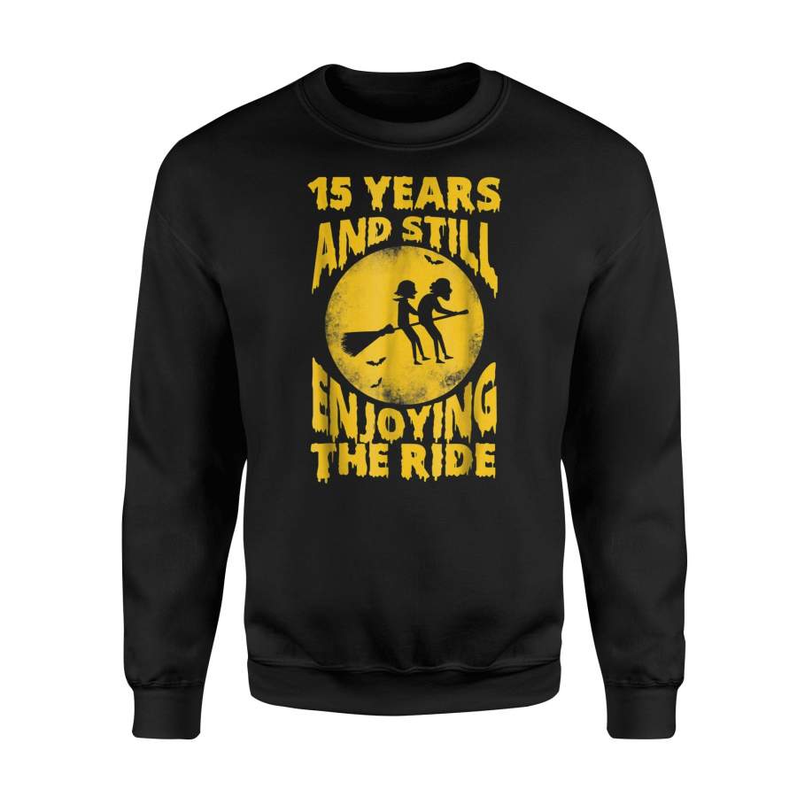 15th Anniversary s Cool Halloween For Couple Halloween Sweatshirt