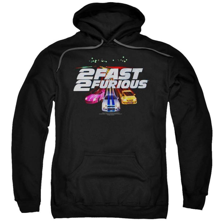 2 Fast 2 Furious – Logo Adult Pull Over Hoodie