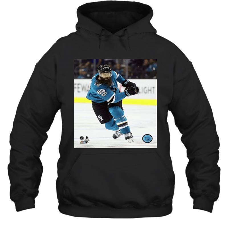 Brent Burns San Jose Sharks 2016 17 Action Hoodie