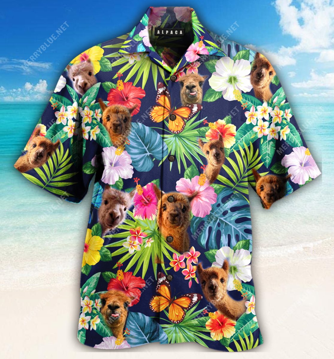 Amazing Alpaca Unisex Hawaiian Shirt Ha63893