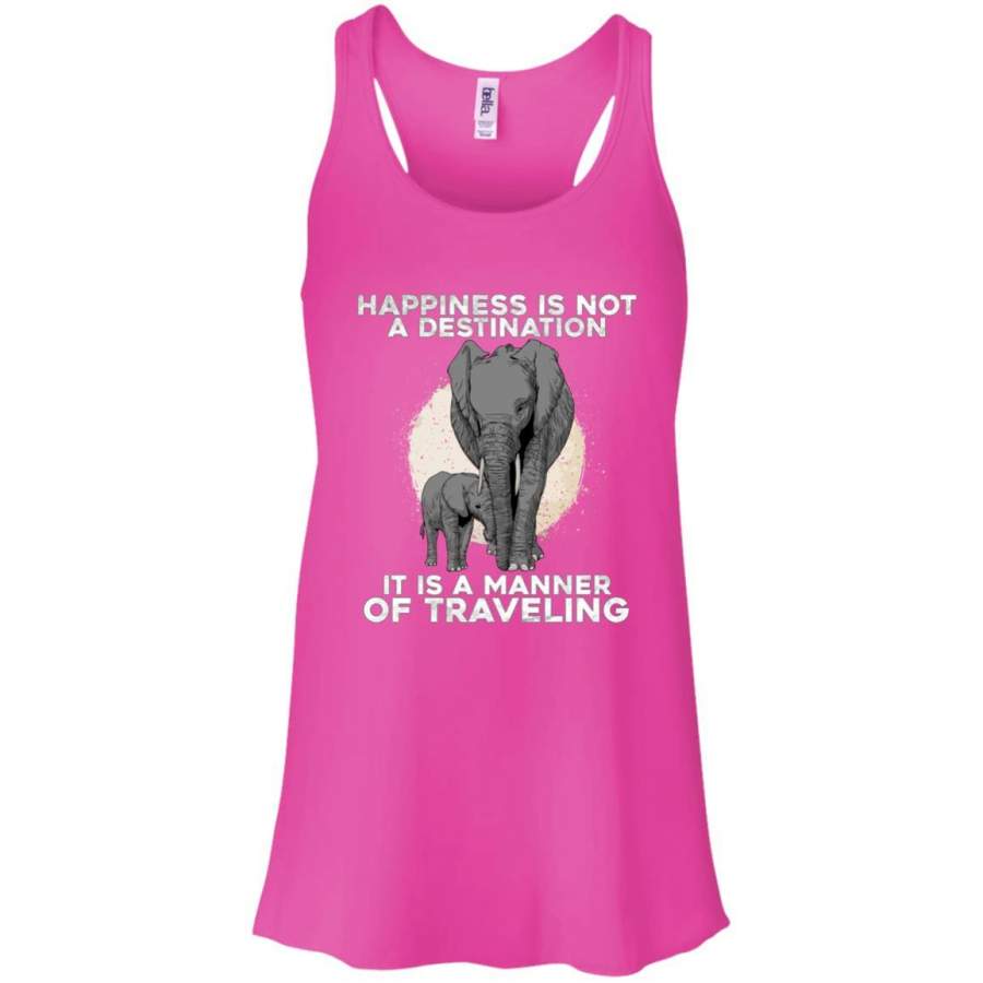 Elephant Travel Flowy Tank