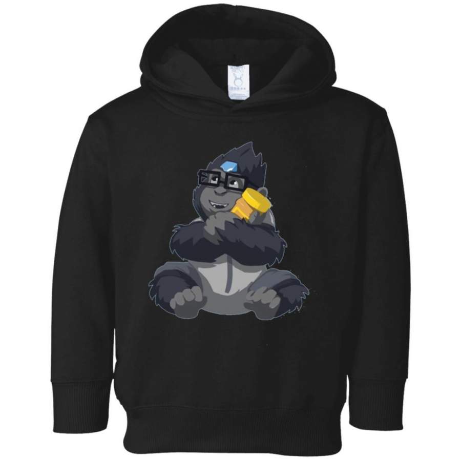 Overwatch Winston Mine! Spray Tee Shirt Rabbit Skins Toddler Fleece Hoodie