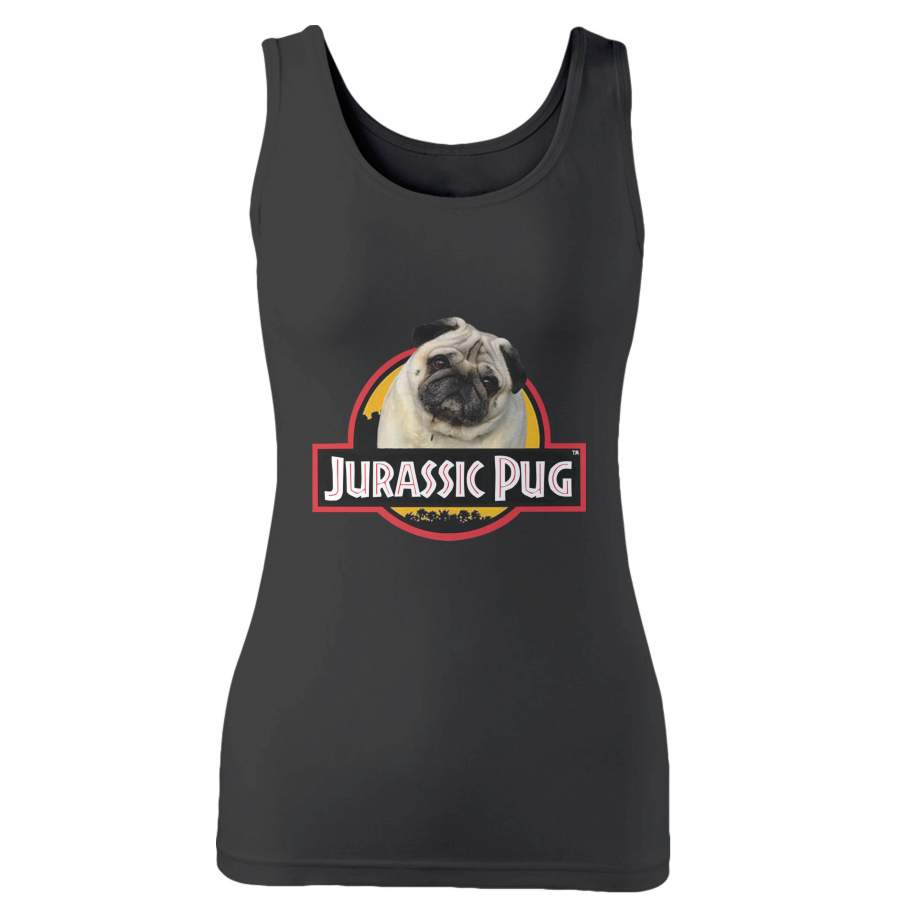 Jurassic Pug I Dogy Woman’s Tank Top