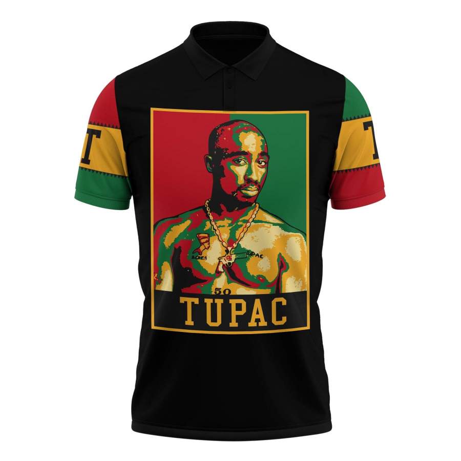 TUPAC RETRO Polo Shirt