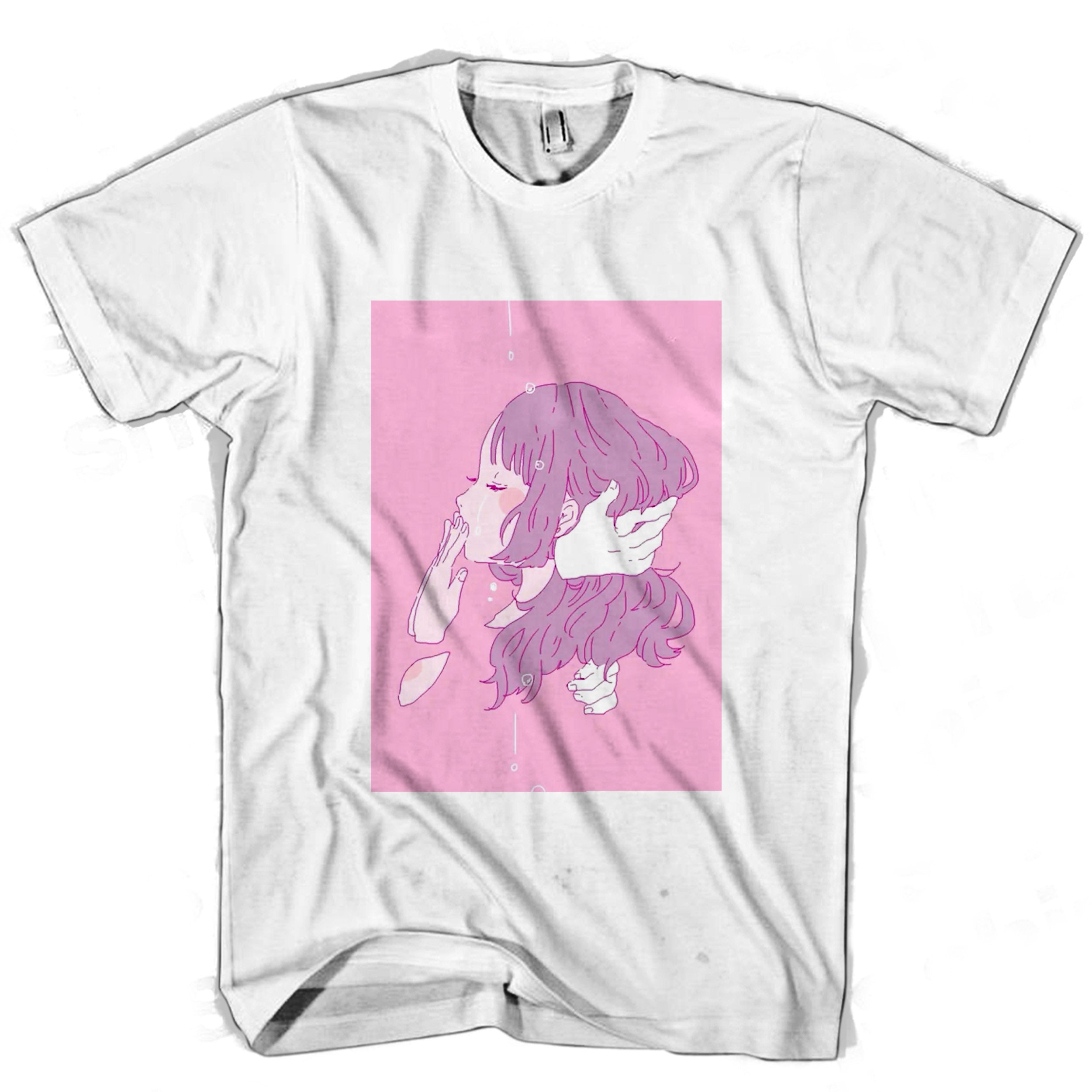 Artsy Anime Aesthetic Man’s Tee T-Shirt