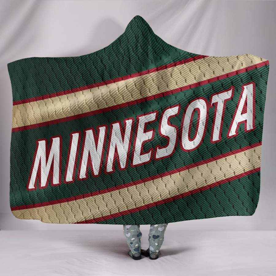 Minnesota Wild Hoodie Blanket