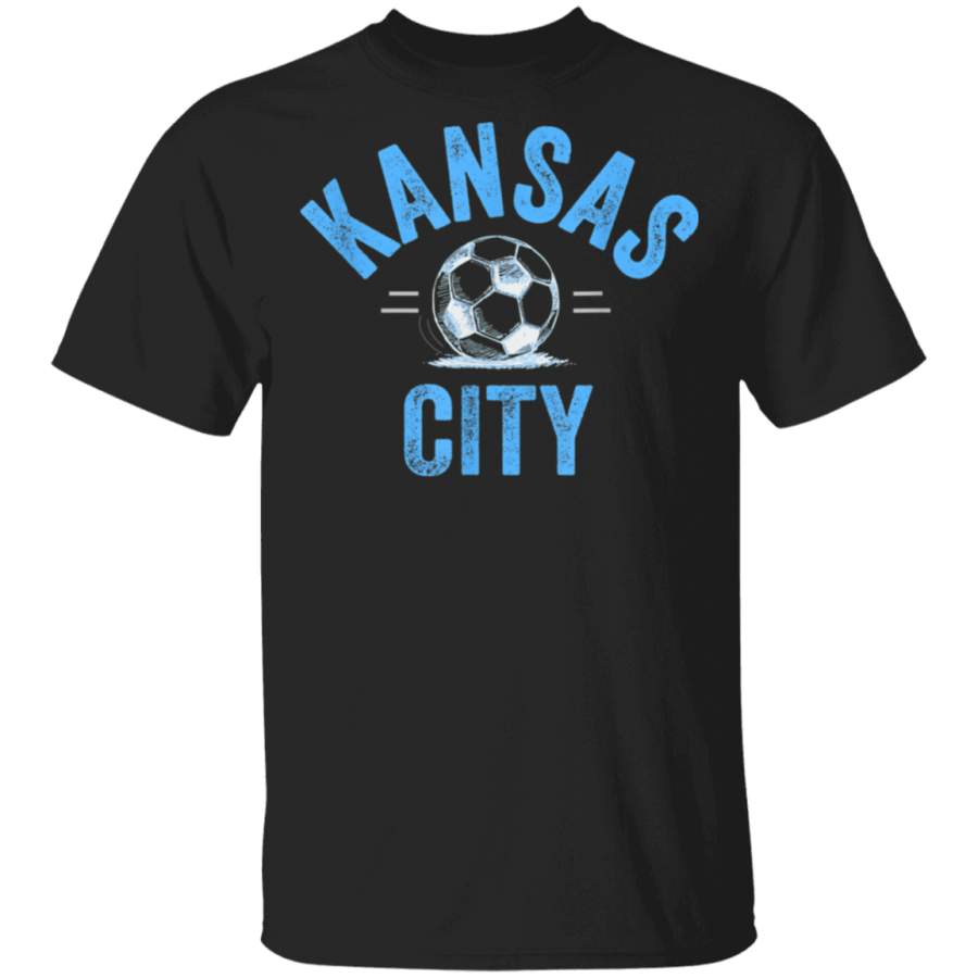 KC Soccer Blue Kansas City Sport KC Gameday Pro Gear Gameday TShirt