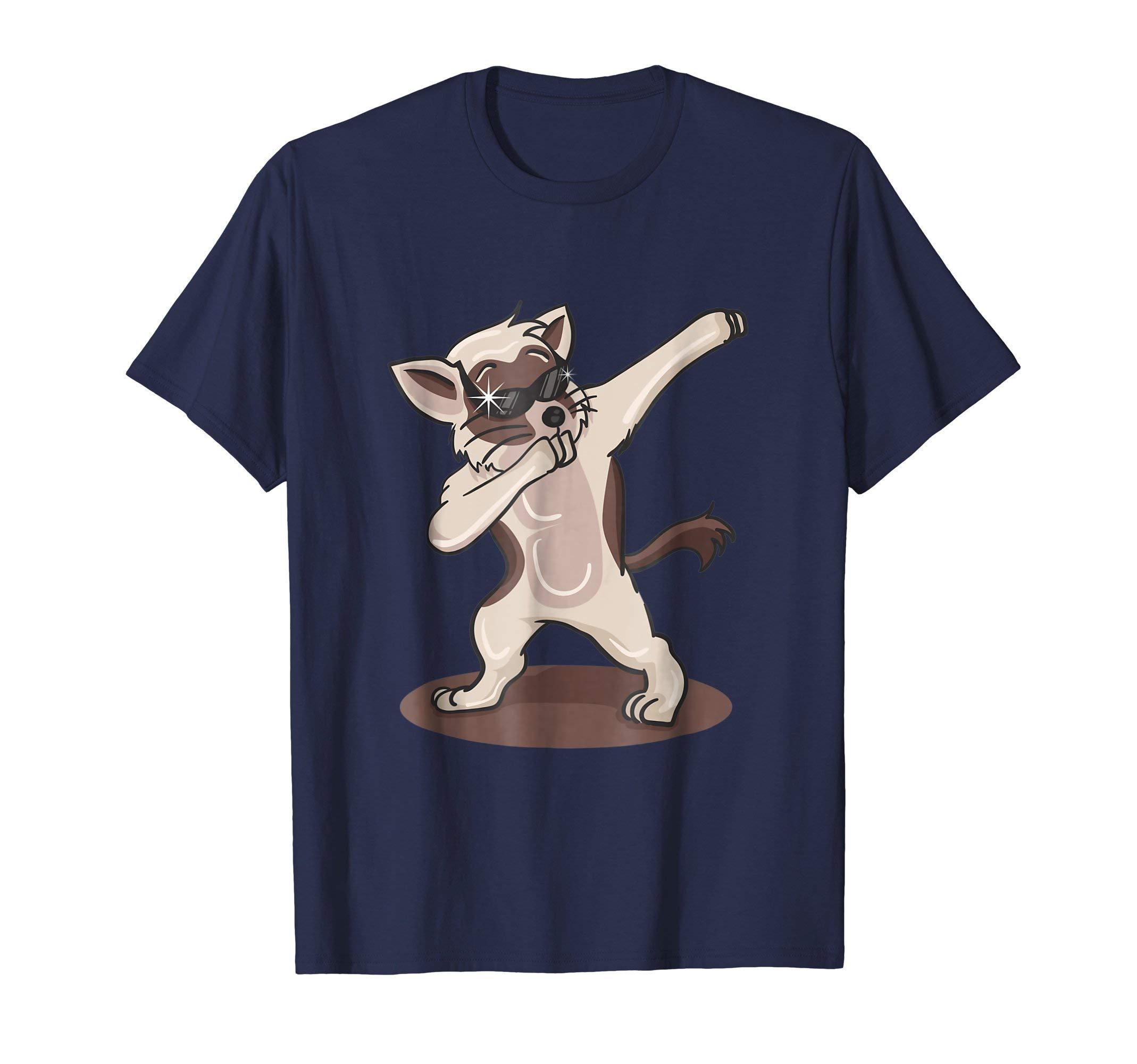 Dabbing Dancing Kitten Funny Dabbing Animal Gift Shirt